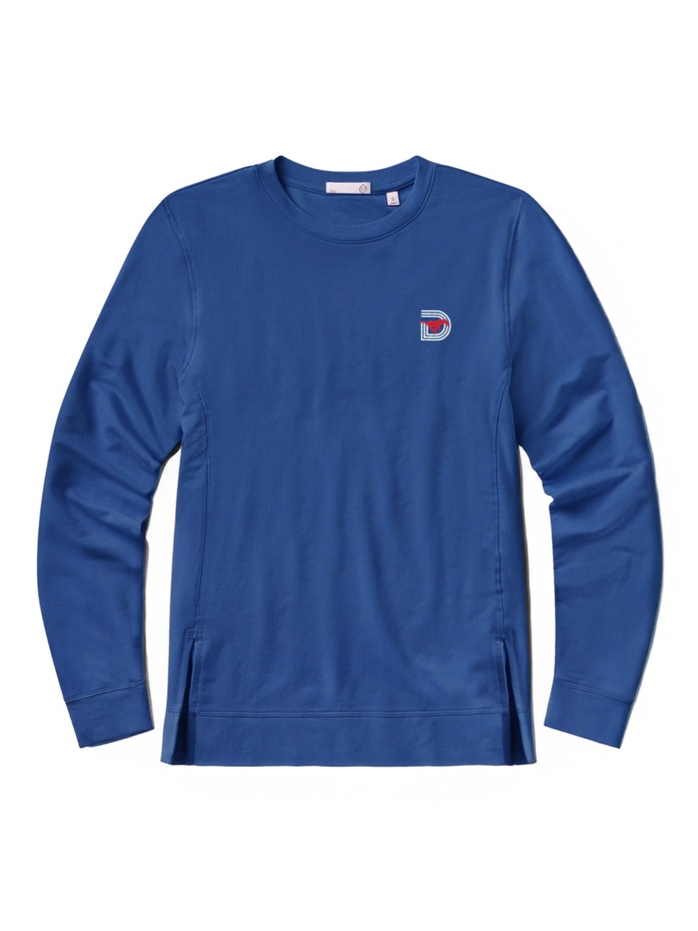 Tasc SMU Performance Riverwalk Sweatshirt Royal Blue Crewneck Women Medium